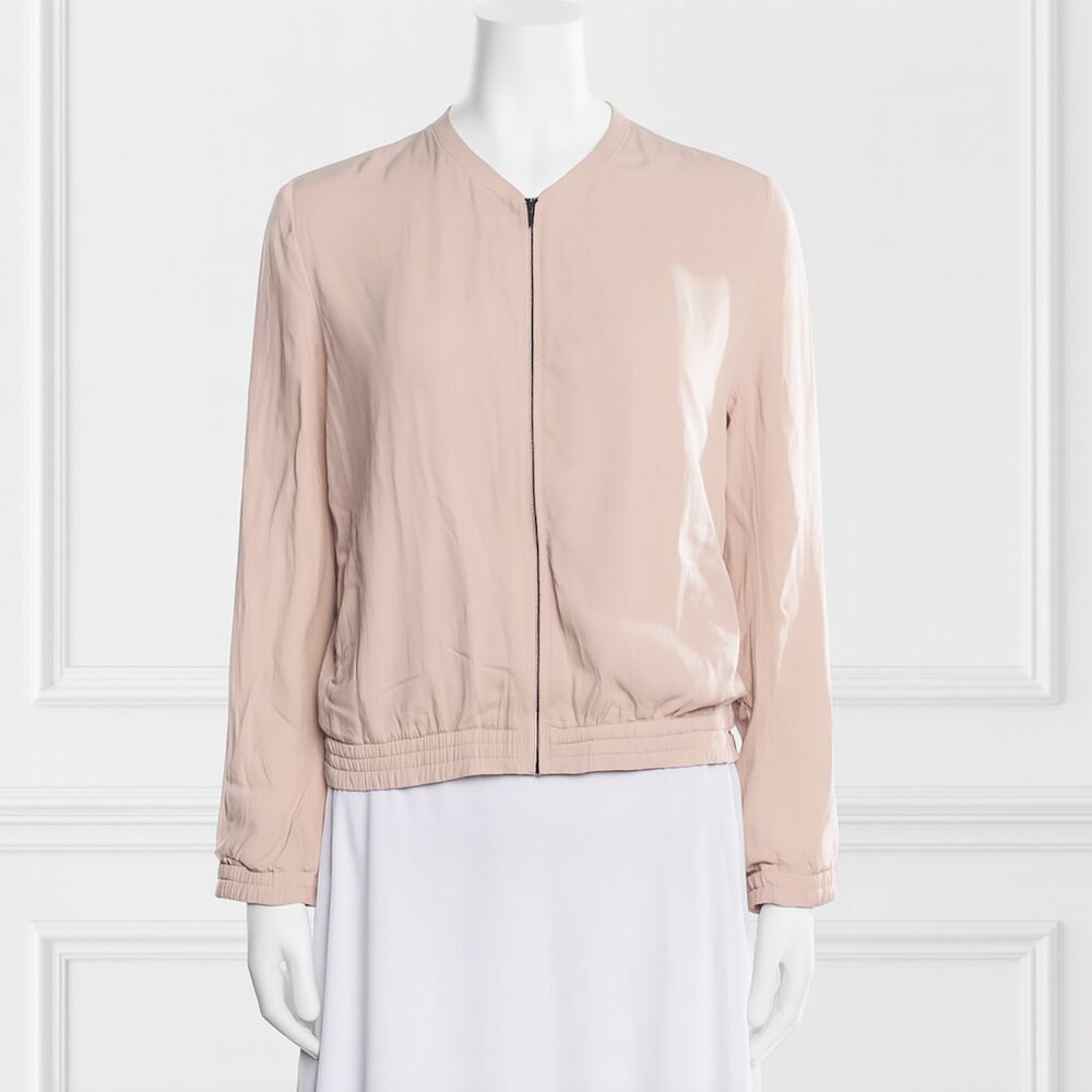 LARGE New THEORY Women’s Blush Bomber